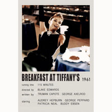 Breakfast at Tiffany's (1961) Movie Poster Canvas Poster Minimalist Poster Art Print Gifts for Lover Mural Painting Home Decoration 1766623651