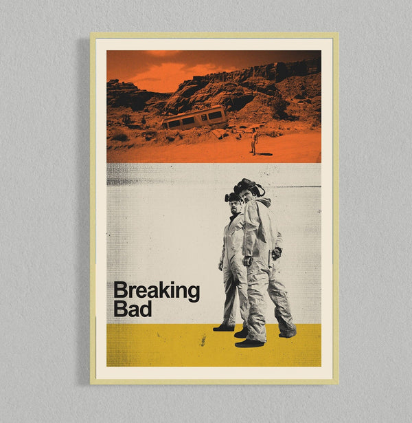Breaking Bad Mid Century Movie Poster  Film Posters  Minimalist Movie Poster    Wall Art Poster 1092655891