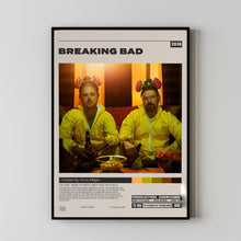 Breaking Bad Poster, Vince Gilligan, Minimalist Tv Series, Vintage