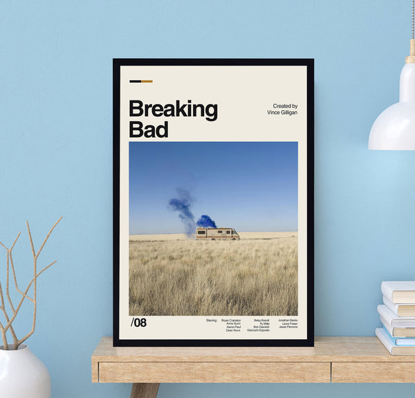 Breaking Bad Tv Series Poster, Tv Series Poster, Retro Movie Poster, Minimalist Art, Vintage Poster, Modern Art, Wall Decor, Home Decor 1730979651