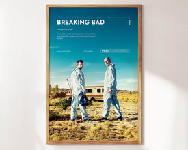 Breaking Bad  Poster  Art Print  Movie Posters  TV Posters  Gift for Movie lovers 1301318605