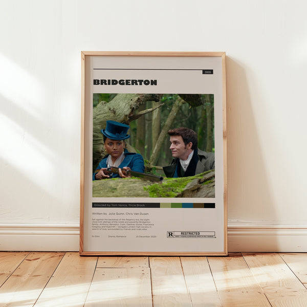 Bridgerton Poster, Benedict Bridgerton Wall Art, Minimalist Wall Decor, Historical Fiction Print, Unique Tv Series Gift 1755930805