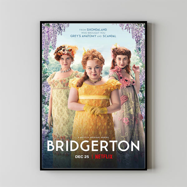 Bridgerton Season 1 Movie Poster 2023 FilmRoom Decor Wall ArtPoster GiftCanvas prints 5