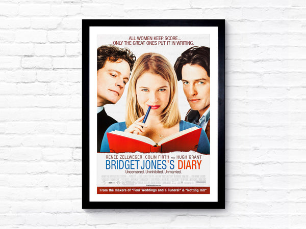 Bridget Jones's Diary - 2001 - Movie Poster - Film Poster - Cinema Poster - A1A2A3A4A5 1591173087