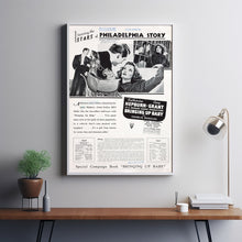 Bringing Up Baby Movie Poster Print, Canvas Wall Art, Room Decor, Movie Art