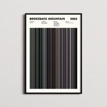 Brokeback Mountain Movie Barcode Print, Brokeback Mountain Print, Brokeback Mountain Poster, Brokeback Mountain Wall Art 1675718710