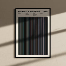 Brokeback Mountain Movie Barcode Print, Brokeback Mountain Print, Brokeback Mountain Poster, Brokeback Mountain Wall Art 1675718710