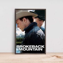 Brokeback Mountain Movie Poster- Room Decor Wall Art - Canvas Fabric Print - Poster Gift 1516154850