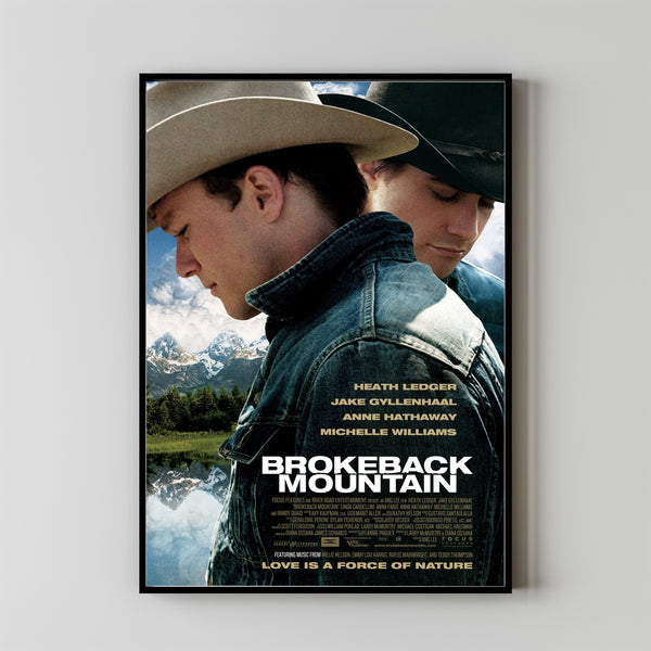 Brokeback Mountain Movie Poster Art Print Movie Posters Gift for Movie lovers