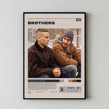 Brothers Poster, Jim Sheridan, Minimalist Movie Poster