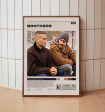 Brothers Poster, Jim Sheridan, Minimalist Movie Poster