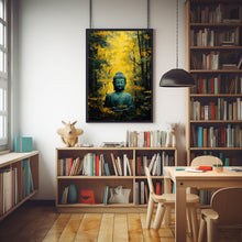 Buddha in the Jungle Wall Art - Serene Buddha Meditation Poster | Ideal for Mindful Decor