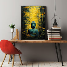 Buddha in the Jungle Wall Art - Serene Buddha Meditation Poster | Ideal for Mindful Decor