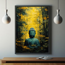 Buddha in the Jungle Wall Art - Serene Buddha Meditation Poster | Ideal for Mindful Decor