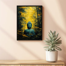 Buddha in the Jungle Wall Art - Serene Buddha Meditation Poster | Ideal for Mindful Decor