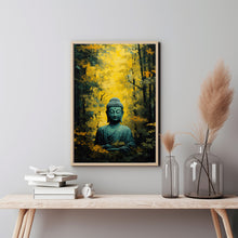 Buddha in the Jungle Wall Art - Serene Buddha Meditation Poster | Ideal for Mindful Decor