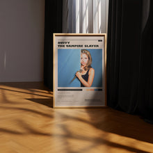 Buffy The Vampire Slayer Poster, Buffy Summers Wall Art, Minimalist Wall Decor, Framed Options, Gift for Fans 1752480515