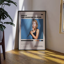 Buffy The Vampire Slayer Poster, Buffy Summers Wall Art, Minimalist Wall Decor, Framed Options, Gift for Fans 1752480515