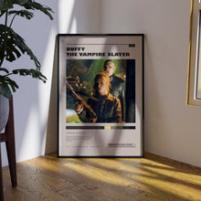 Buffy The Vampire Slayer Poster, Buffy Summers Wall Art, Minimalist Wall Decor, Framed Options, Gift for Fans 1747841813