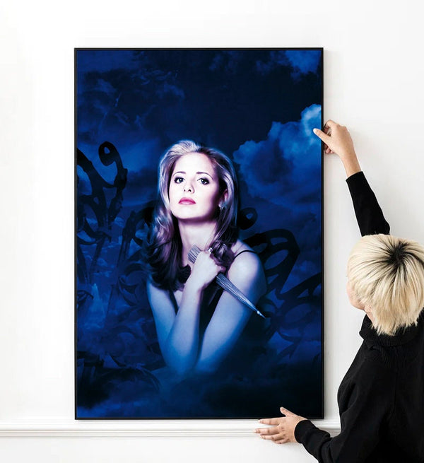 Buffy the Vampire Slayer Movie Poster High Quality Print Photo Wall Art Canvas Cloth Multi size 1509569730