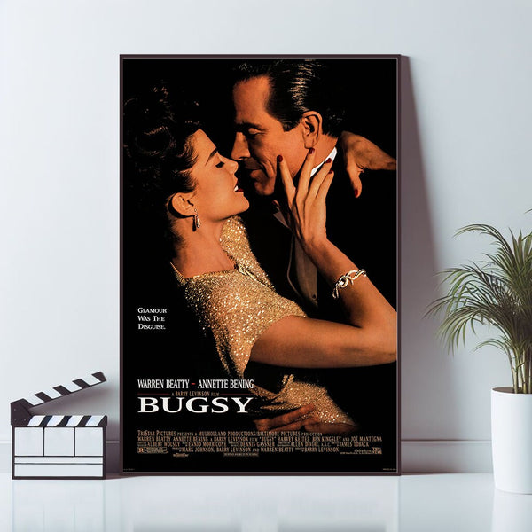 Bugsy Movie Poster, Art Poster, Home Decor, Wall Art Prints, High Quality Reproduction, Keepsake 1640079637