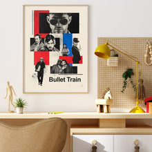 Bullet Train Mid Century Movie Poster  Film Posters  Minimalist Movie Poster    Wall Art Poster 1349955406