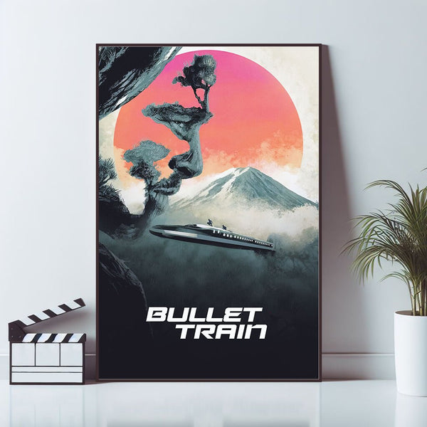 Bullet Train, Movie Poster, Wall Art Prints, Art Poster, Canvas Material Gift, Keepsake, Home Decor, Live Room Wall Art 1581415692