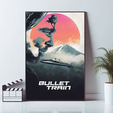 Bullet Train, Movie Poster, Wall Art Prints, Art Poster, Canvas Material Gift, Keepsake, Home Decor, Live Room Wall Art 1581415692