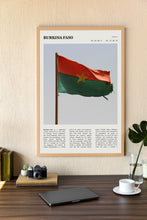 Burkina Faso Flag  Wall Art Poster Poster  Burkina Faso Africa Poster  Poster  Art Gift 1704464895