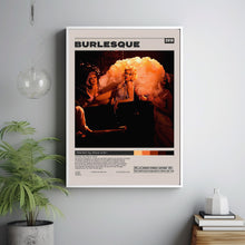 Burlesque Poster, Steve Antin, Minimalist Movie Poster
