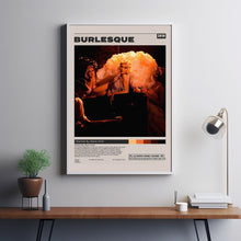 Burlesque Poster, Steve Antin, Minimalist Movie Poster