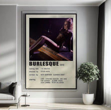 Burlesque (2010) Movie Poster Canvas Poster Minimalist Poster Art Print Gifts for Lover Mural Painting Home Decoration 1766623949