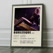 Burlesque (2010) Movie Poster Canvas Poster Minimalist Poster Art Print Gifts for Lover Mural Painting Home Decoration 1766623949