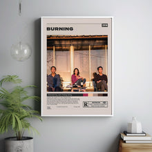 Burning Poster,Lee Chang-dong, Minimalist Movie Poster
