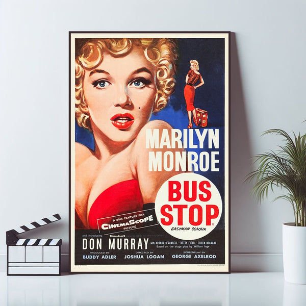 Bus Stop, Movie Poster, Wall Art Prints, Art Poster, Canvas Material Gift, Keepsake, Home Decor, Live Room Wall Art 1687981361