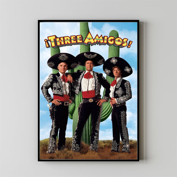 ¡Three Amigos! (1986) Movie Poster, Canvas Material Gift, Home Decor, Live Room Wall Art DS04