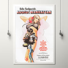 CIAO MANHATTAN Movie Poster, Canvas Wall Art, Room Decor, Movie Art