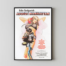 CIAO MANHATTAN Movie Poster, Canvas Wall Art, Room Decor, Movie Art