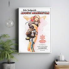 CIAO MANHATTAN Movie Poster, Canvas Wall Art, Room Decor, Movie Art