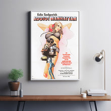 CIAO MANHATTAN Movie Poster, Canvas Wall Art, Room Decor, Movie Art
