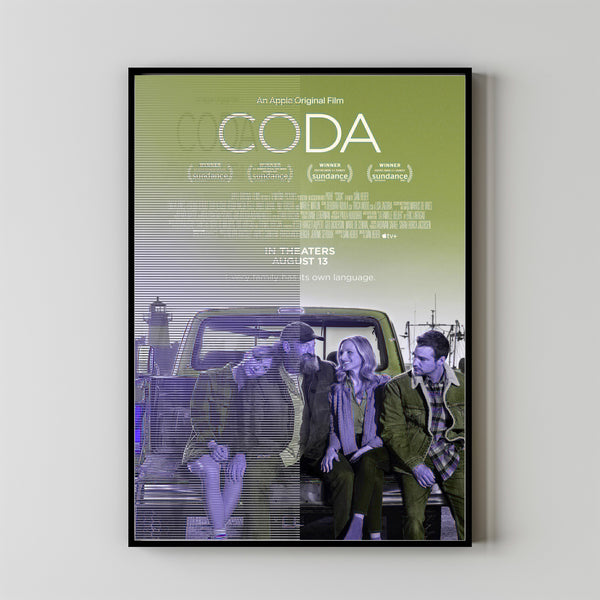 CODA Movie Poster,Film Fan Collectibles,Vintage Movie Poster,Home Decor,Wall Art,Poster Gifts