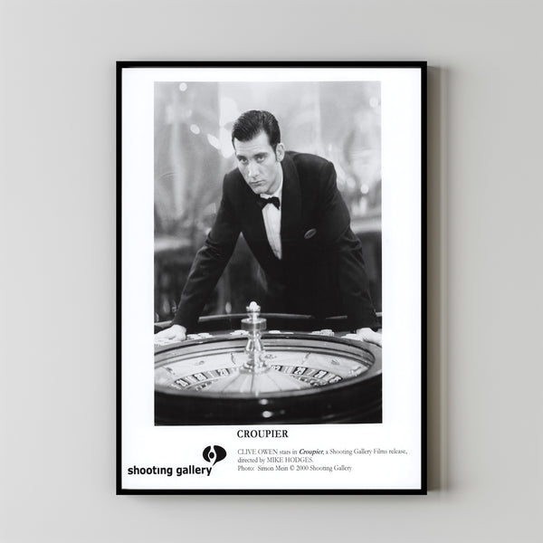 CROUPIER Movie Poster, Canvas Wall Art, Room Decor, Movie Art