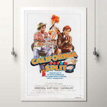 California Split Movie Poster Print, Canvas Wall Art, Room Decor, Movie Art
