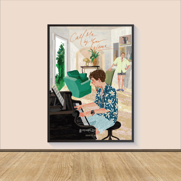 Call Me by Your Name Movie Poster Print, Canvas Wall Art, Room Decor, Movie Art, Gifts for HimHer, Home Decor 1555690718