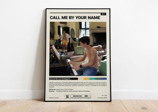 Call Me by Your Name Movie Poster  Couple Gift  Minimalist Movie Poster  Cult Movie Print   Home decor  Gift for Him  Wall Art Print 1612662215