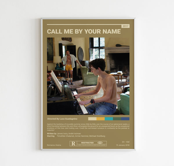 Call Me by Your Name Movie Poster  Couple Gift  Minimalist Movie Poster  Cult Movie Print   Home decor  Gift for Him  Wall Art Print 1612662215 - Copy