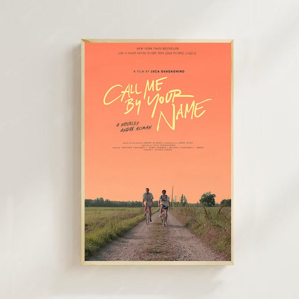 Call Me by Your Name (2017)-  Movie Poster (Regular Style)Art  printing, Home Decor, Art Poster for Gift，Canvas Poster 1576935600