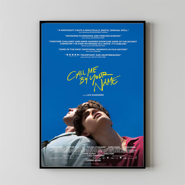 Call Me by Your Name (2017) Poster Art Print Movie Posters Gift for Movie lovers 1