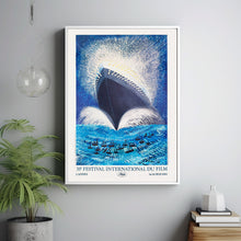 Cannes Film Festival Movie Poster Print, Canvas Wall Art, Room Decor, Movie Art