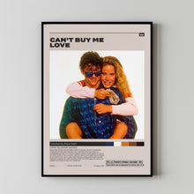 Can't Buy Me Love, Steve Rash, Minimalist Movie Poster,Home decor